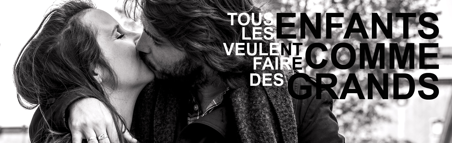 Tous les enfants veulent faire comme des grands